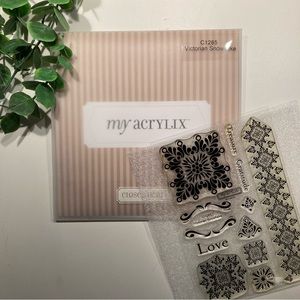 CTMH • “Victorian Snowflake” Clear Stamp Set